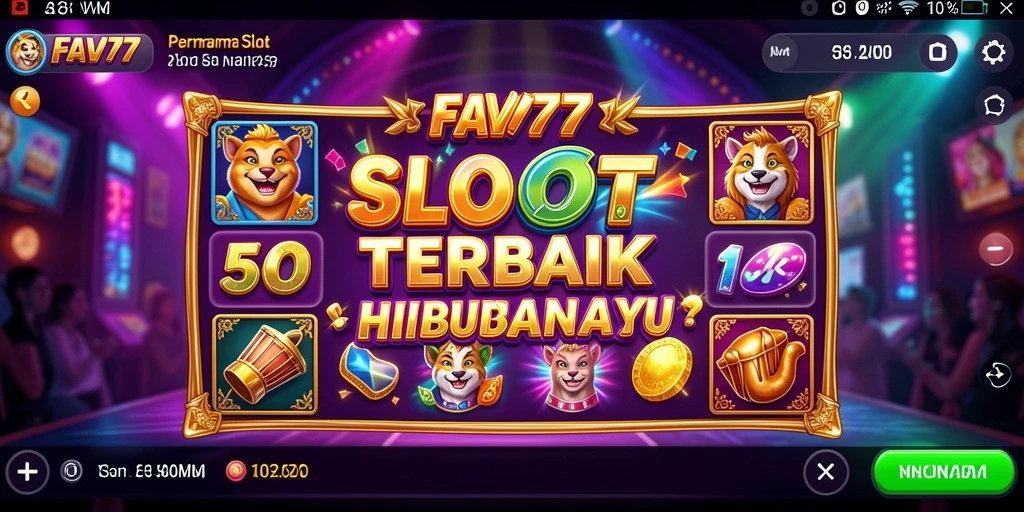Tampilan gameplay FAV77 yang menarik dan penuh warna.