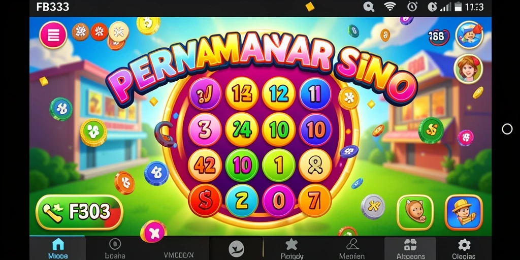 Tampilan gameplay menarik dari FB333 dengan suasana Bingo yang seru.