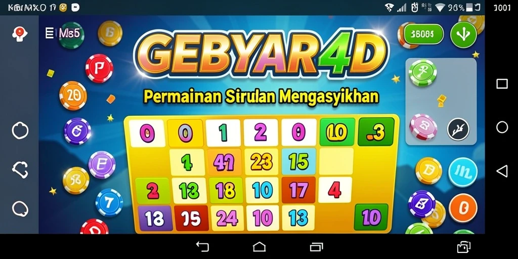 Screenshot gameplay <strong>GEBYAR4D</strong> yang seru dan penuh warna.