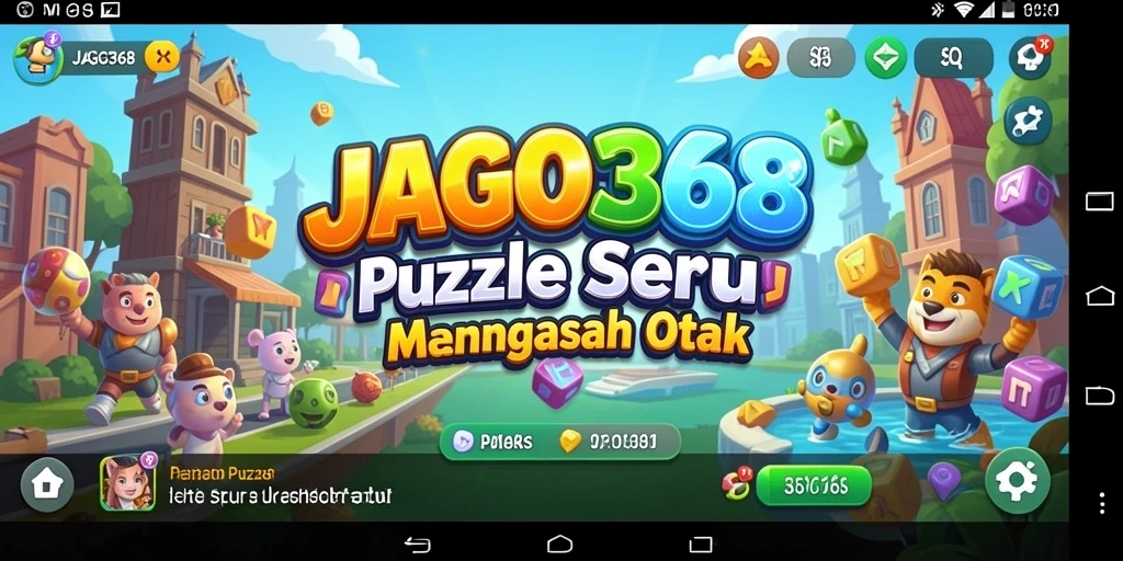 Tampilan gameplay JAGO368 dengan berbagai teka-teki menarik.
