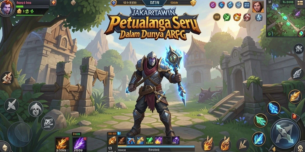 Tampilan gameplay menegangkan di dunia JAKARTAWIN.