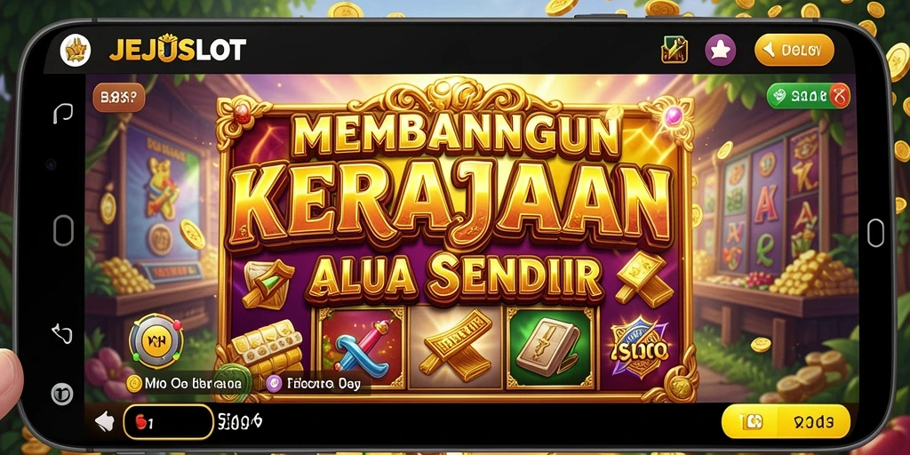Tampilan permainan <strong>JEJUSLOT</strong> yang menarik dengan berbagai mesin slot.