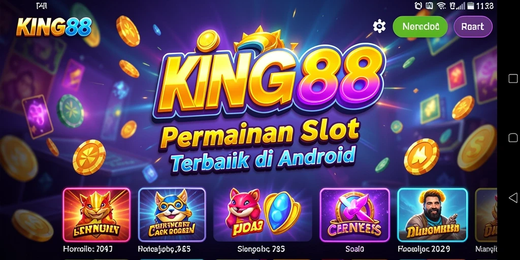 Tampilan menarik dari gameplay Slot KING88 yang seru.