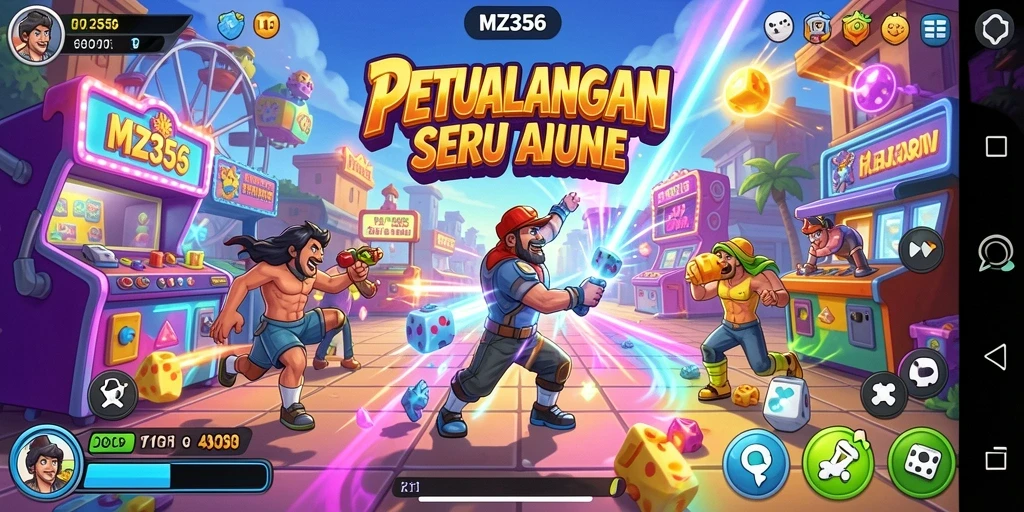 Tampilan menarik dari gameplay MZ356 yang menantang.