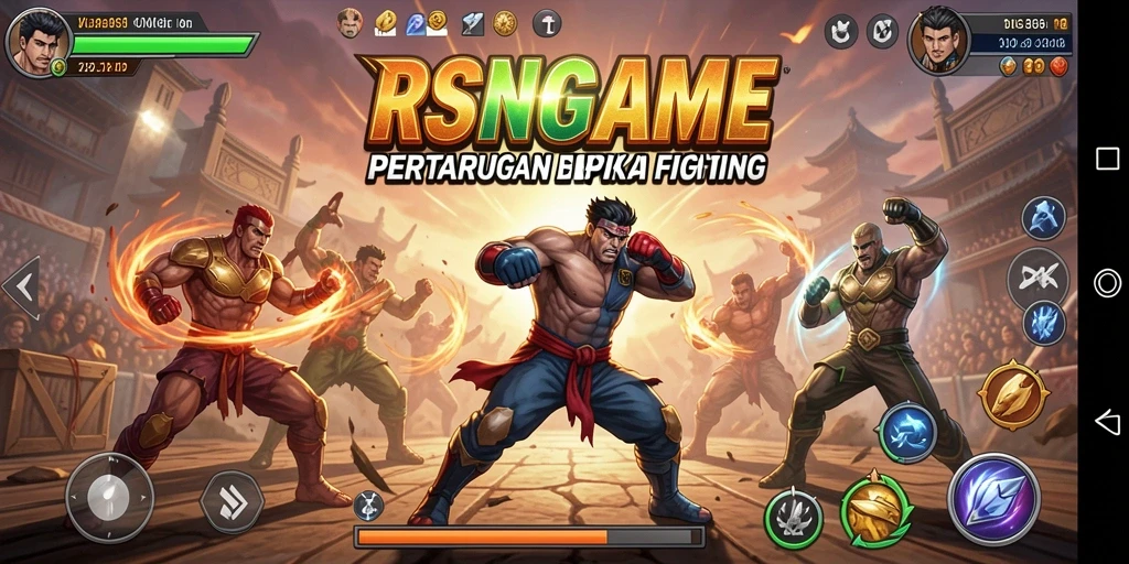 Tampilan gameplay RSNGAME yang mendebarkan dan penuh aksi.
