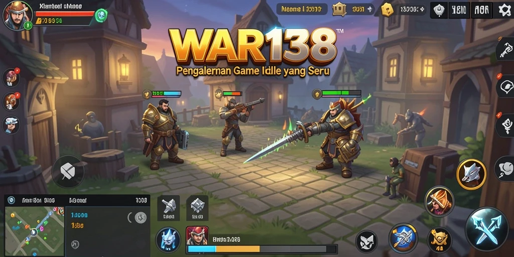 Tampilan gameplay WAR138 yang menarik saat bermain Idle.