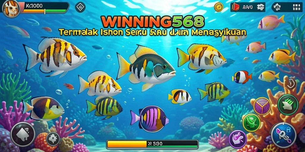 Tampilan menangkap ikan yang mendebarkan di <strong>WINNING568</strong>.